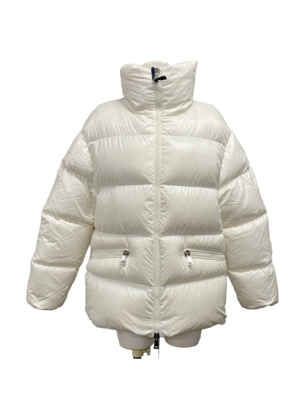 Moncler Down Jacket XS Genos White Long Sleeve